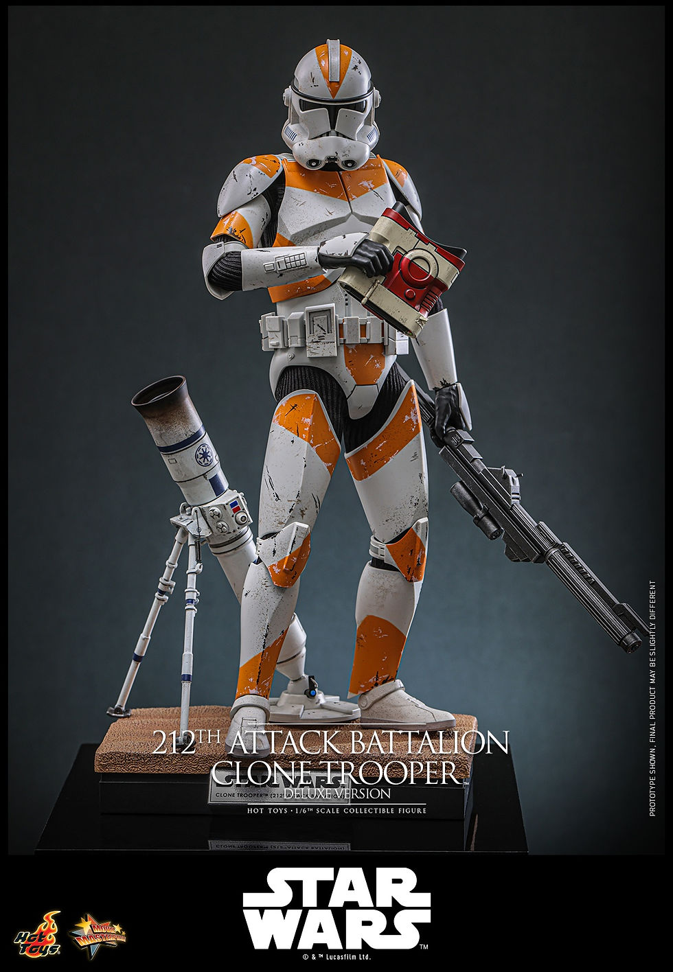 Miniatura: Star Wars: Revenge of the Sith 1/6 212° Attack Battalion Clone Trooper DX MMS852