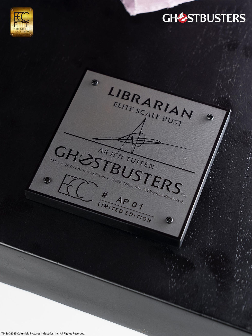Miniatura: Ghostbusters Bust Elite Librarian LIFE-SIZE 74 cm