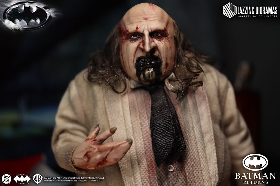 Miniatura: Jazzinc Dioramas Batman Returns 1992 1/6 Penguin Sewer