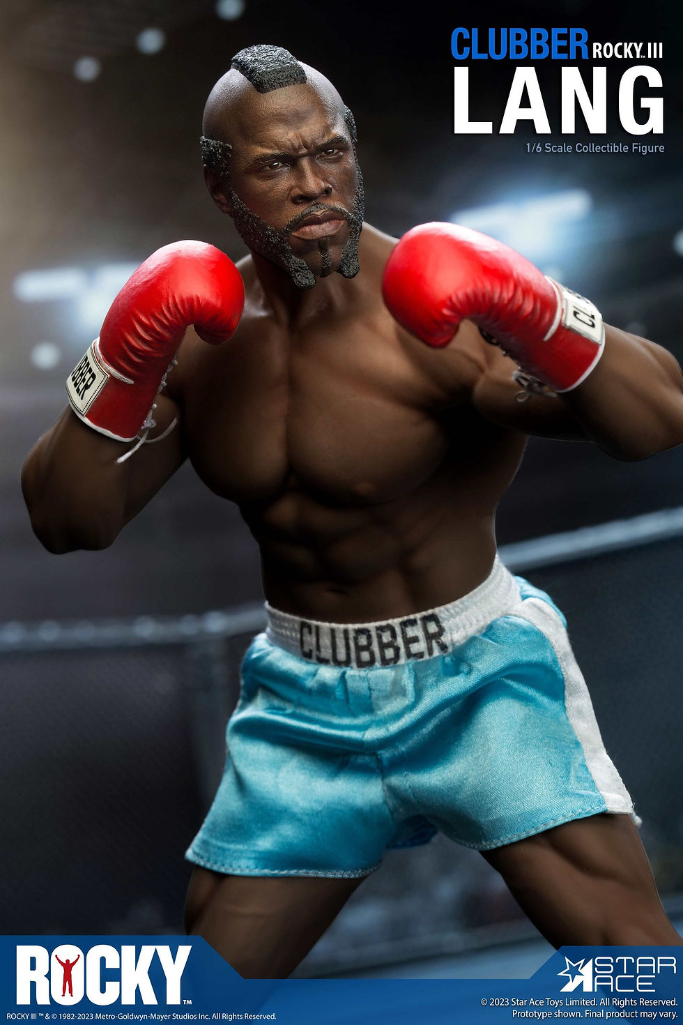 Miniatura: Rocky III Statue 1/6 Clubber Lang Deluxe Version 30 cm
