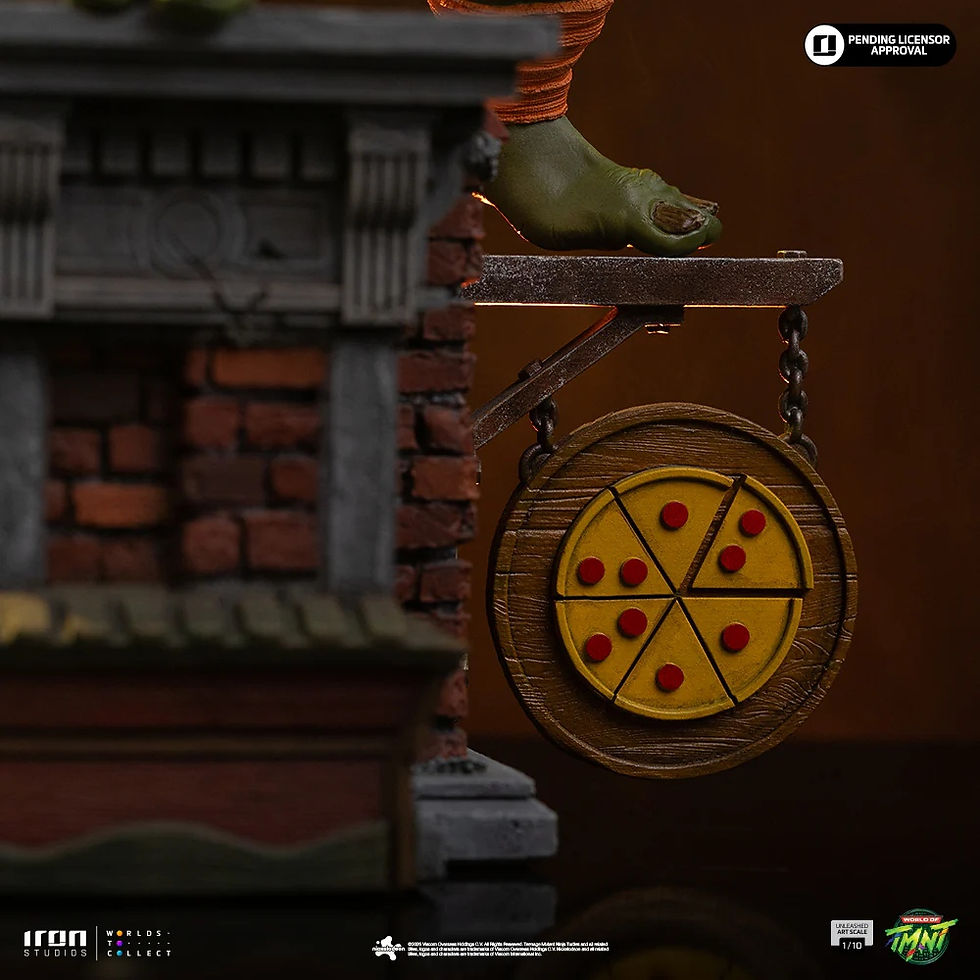 Miniatura: Michelangelo - Teenage Mutant Ninja Turtles - Art Scale 1/10 - Iron Studios
