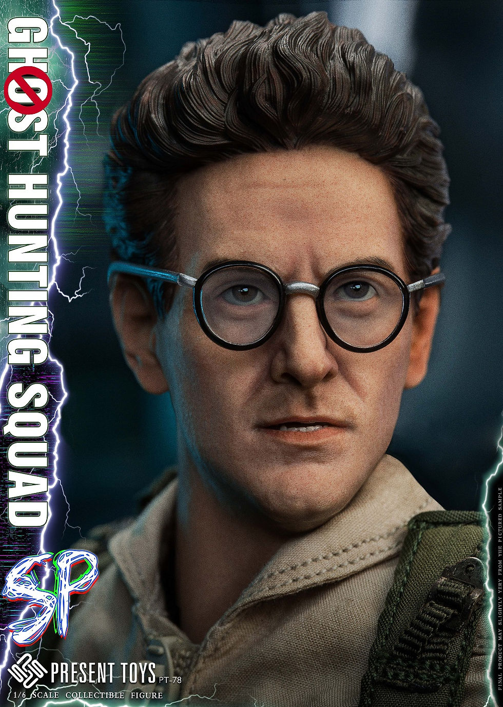 Thumbnail: Ghostbusters 1/6 Egon Spengler SP Agent PT-sp78