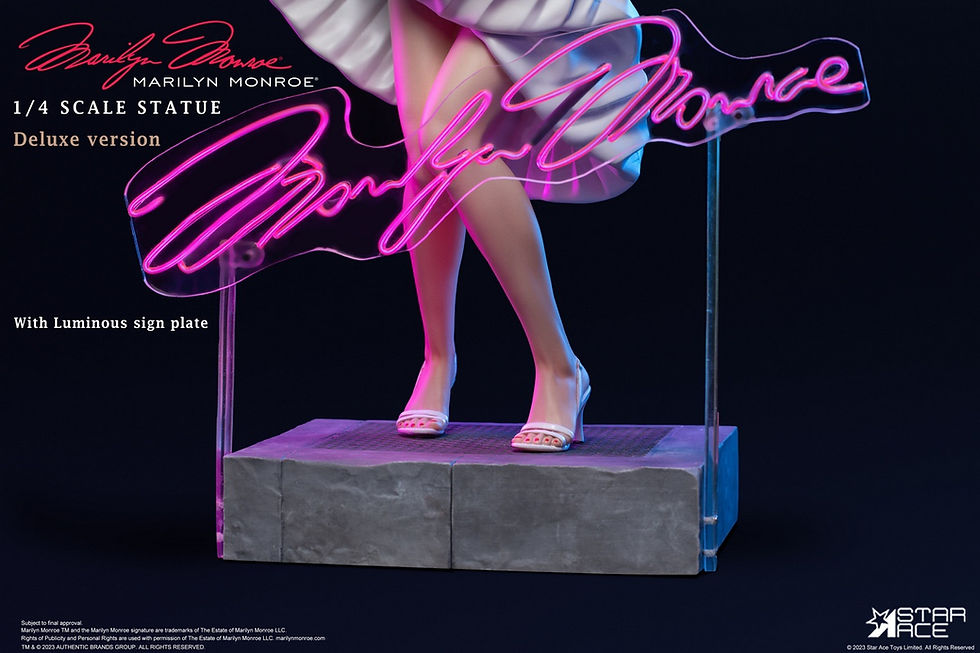 Miniatura: Marilyn Monroe 1/4  Statue DELUXE edition