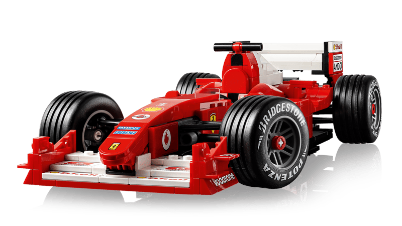Miniatura: Lego 11375 Lego Icons - Ferrari F2024 & Micheal Schumacher