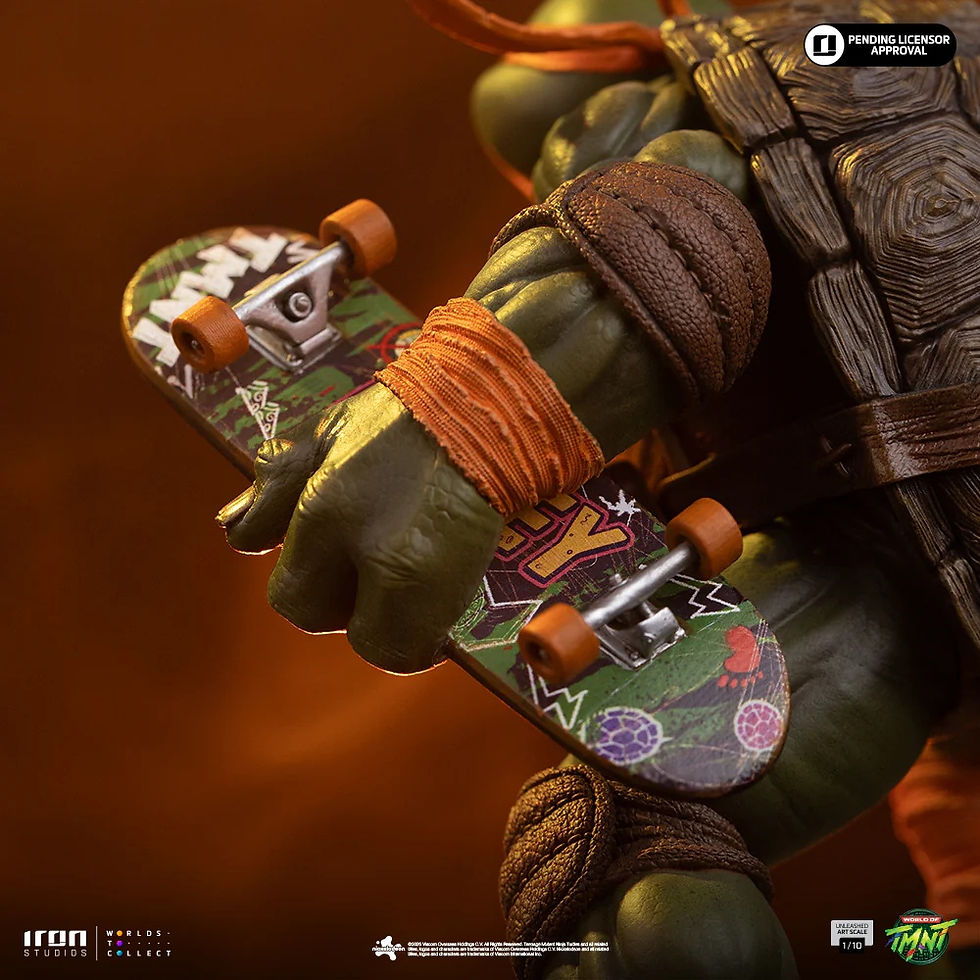 Thumbnail: Michelangelo - Teenage Mutant Ninja Turtles - Art Scale 1/10 - Iron Studios