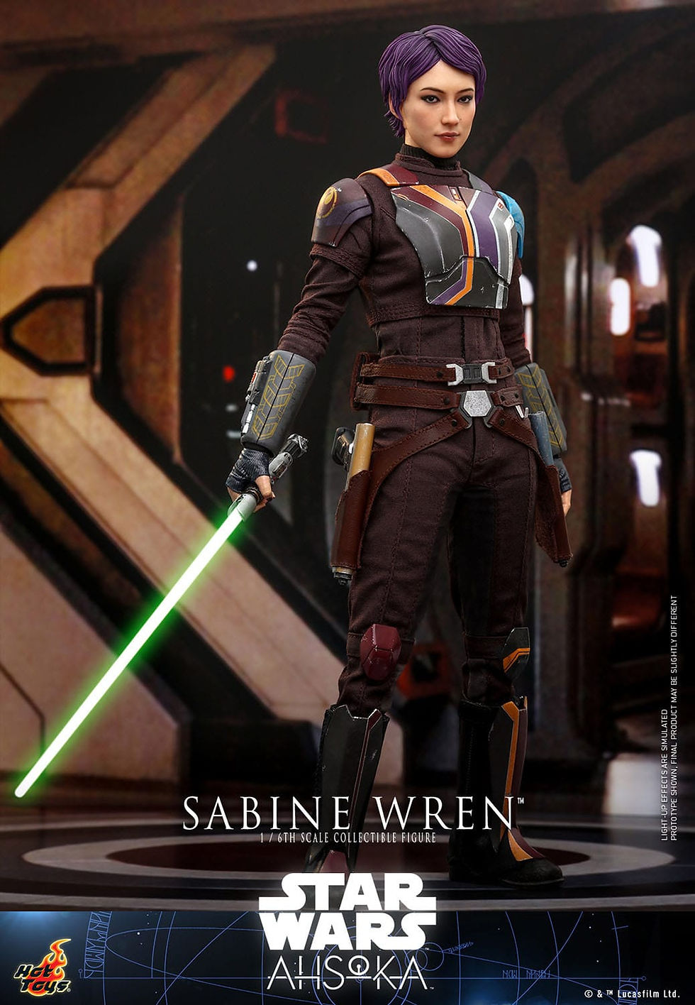 Thumbnail: Star Wars: Ahsoka Action Figure 1/6 Sabine Wren 28 cm