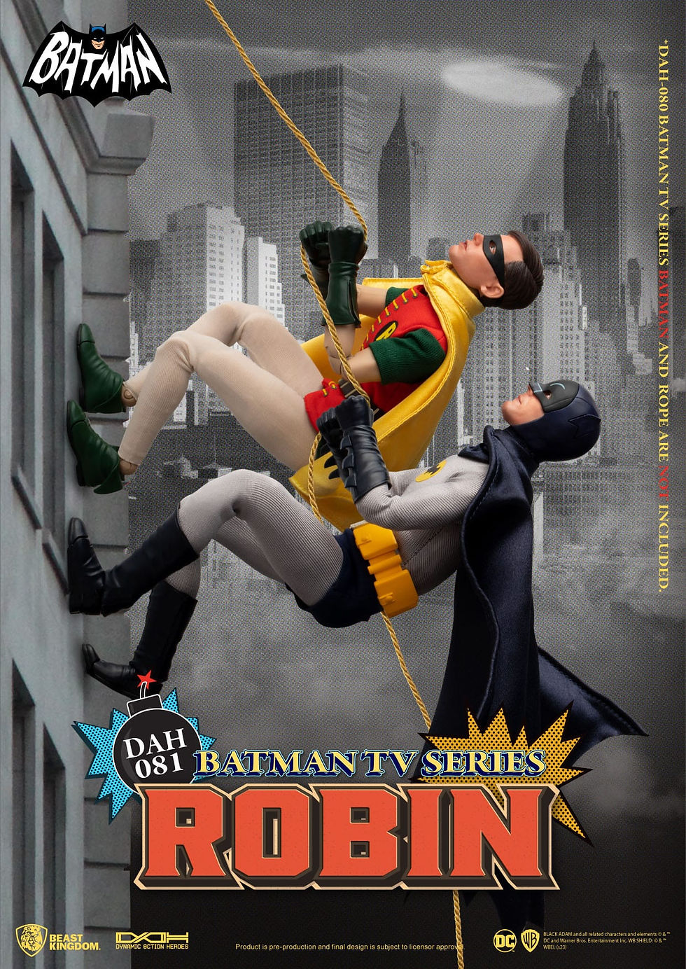 Miniatura: DC Comics Dynamic 8ction Heroes Action Figure 1/9 Batman TV Series Robin 24 cm