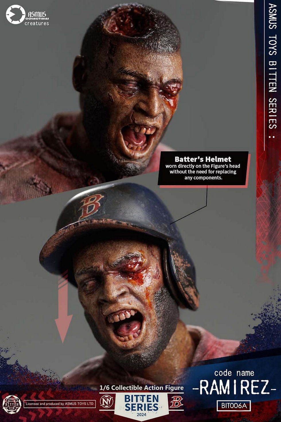 Thumbnail: ASMUS TOYS 1/6 Bitten series Ramirez BIT006A