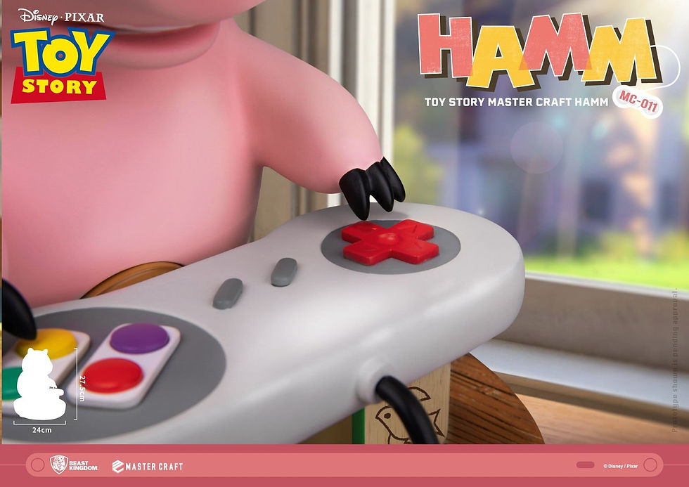 Thumbnail: Toy Story Master Craft Statue Hamm 28 cm