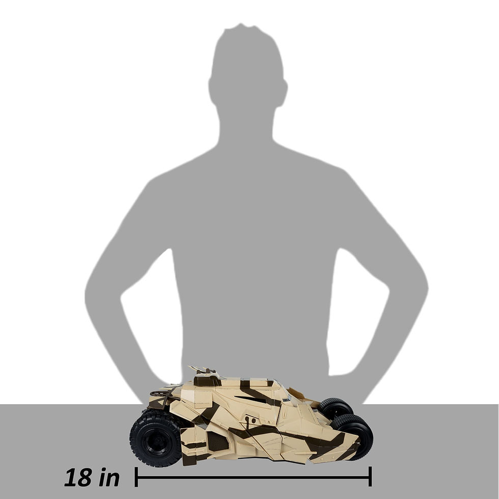 Thumbnail: DC Multiverse Vehicle Tumbler Camouflage (The Dark Knight Rises) (Gold Label) 18
