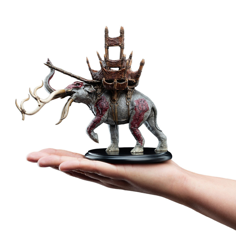 Miniatura: LOTR Mamuk statue 16,5 cm