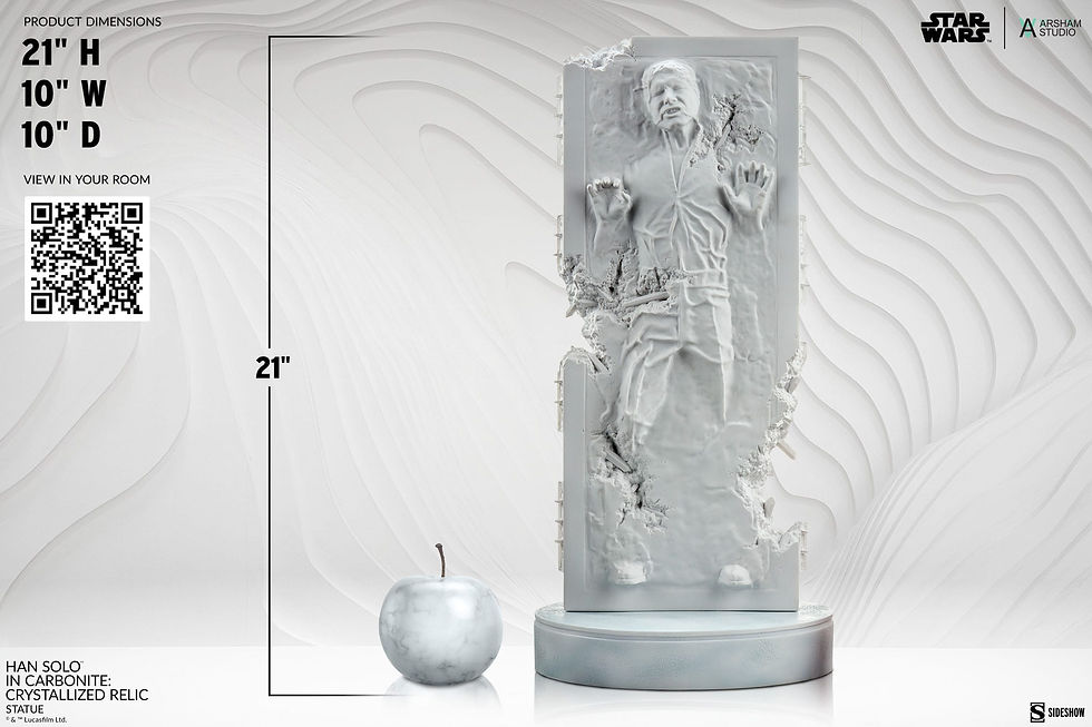Thumbnail: Star Wars Statue Han Solo in Carbonite: Crystallized Relic 53 cm