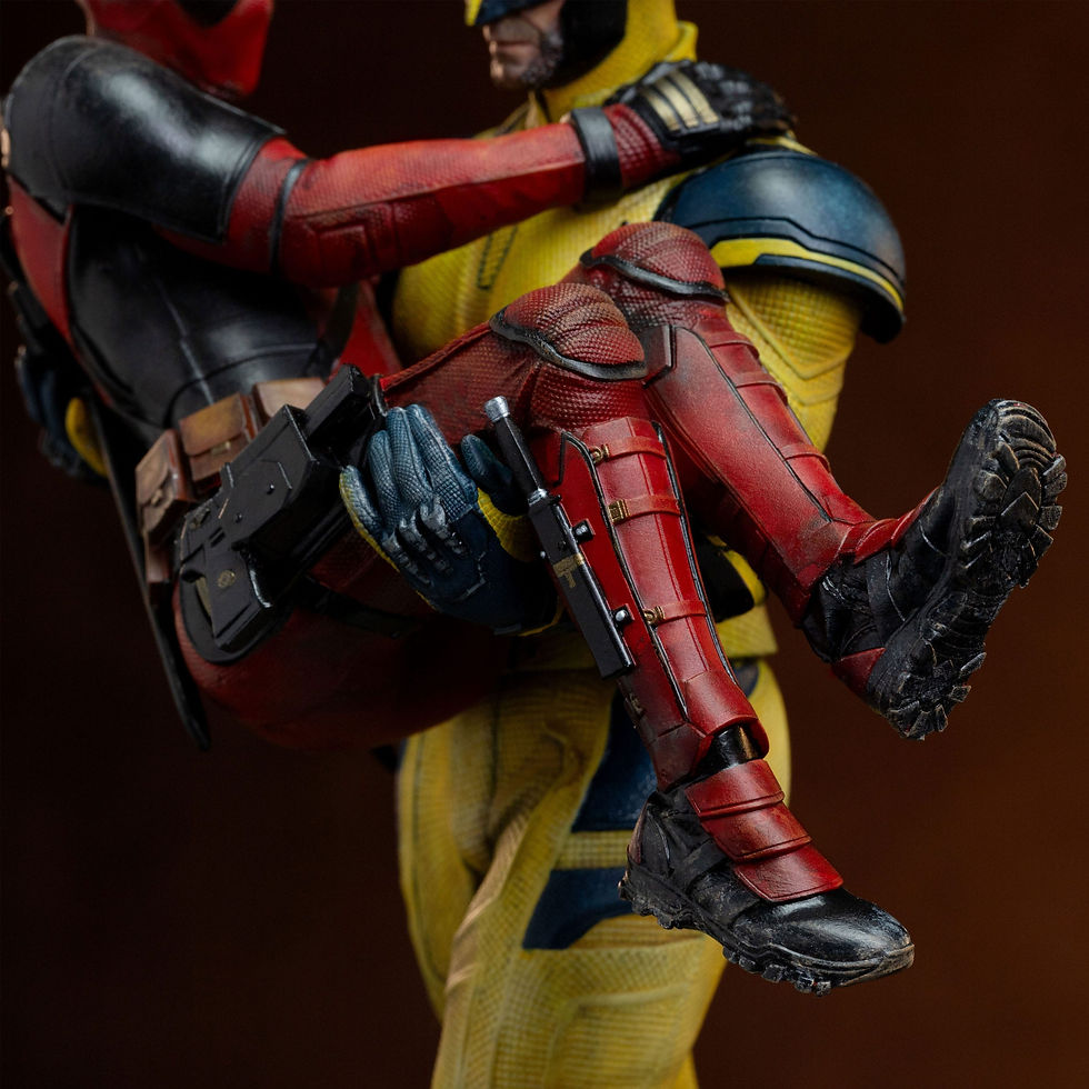 Miniatura: Deadpool Deluxe Art Scale Statue 1/10 Deadpool & Wolverine 21 cm