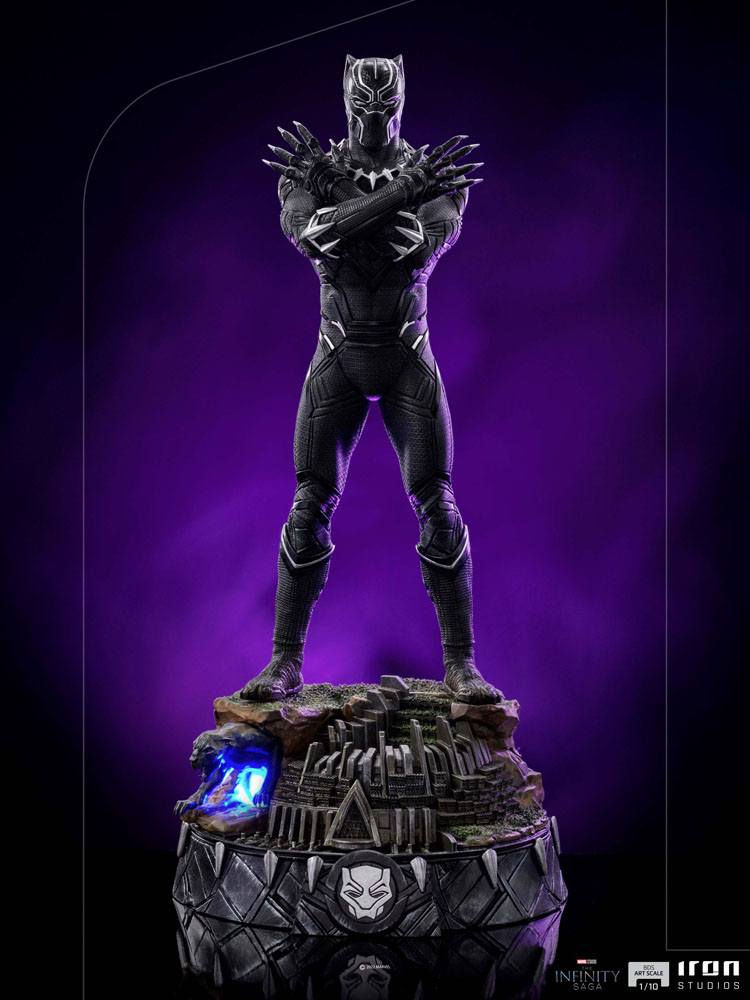 Miniatura: The Infinity Saga Art Scale Statue 1/10 Black Panther Deluxe