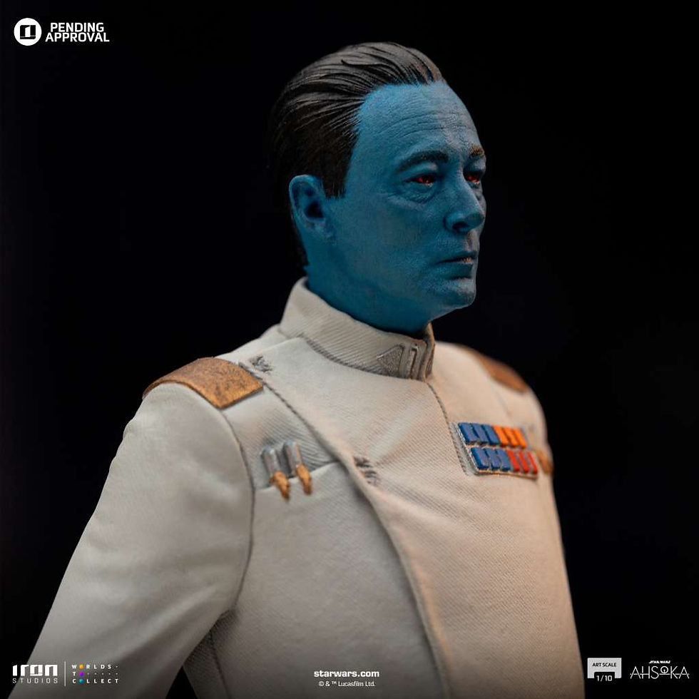 Miniatura: Sw Ashoka Grand Admiral Thrawn 1/10 Statue