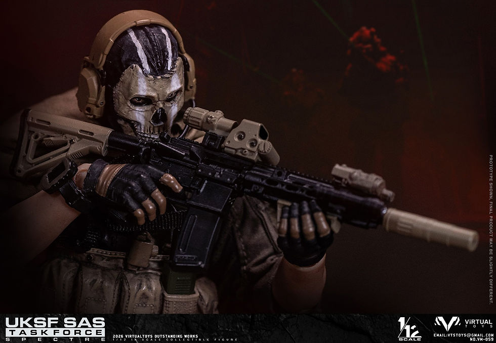 Miniatura: VTS Toys UKSF SAS 1/12 Task force SPECTRE VM-059