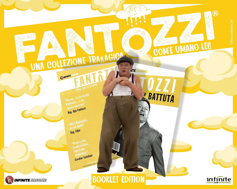 Thumbnail: Fantozzi com'e' umano lei booklet edition infinite sagome