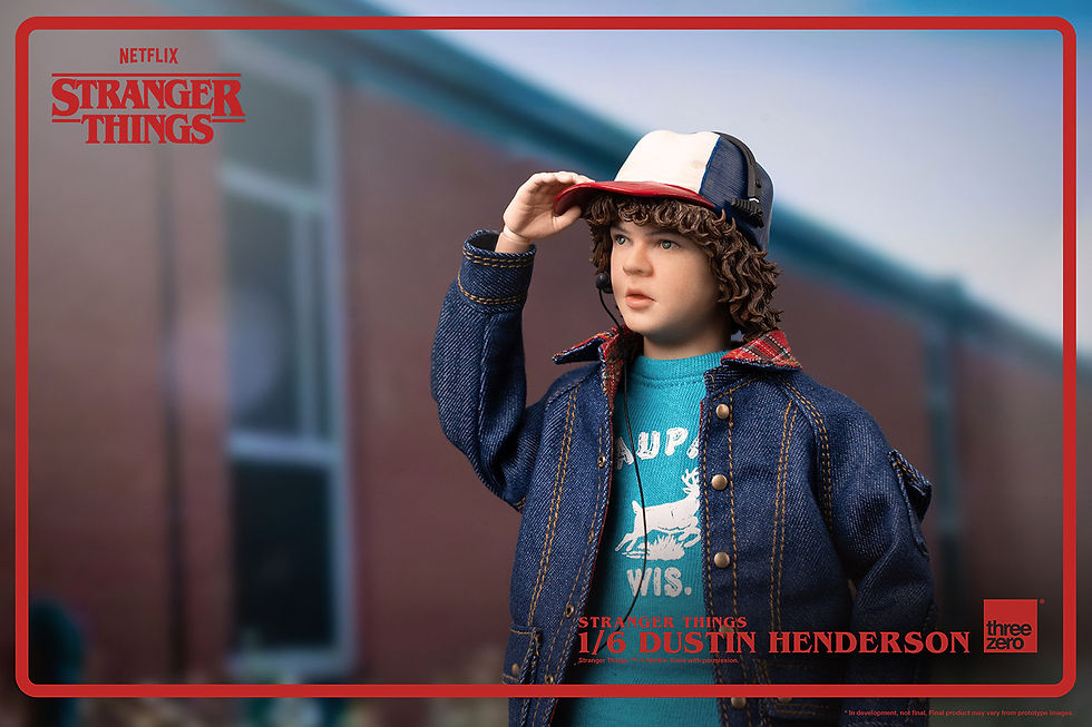 Miniatura: Stranger Things Action Figure 1/6 Dustin Henderson 23 cm
