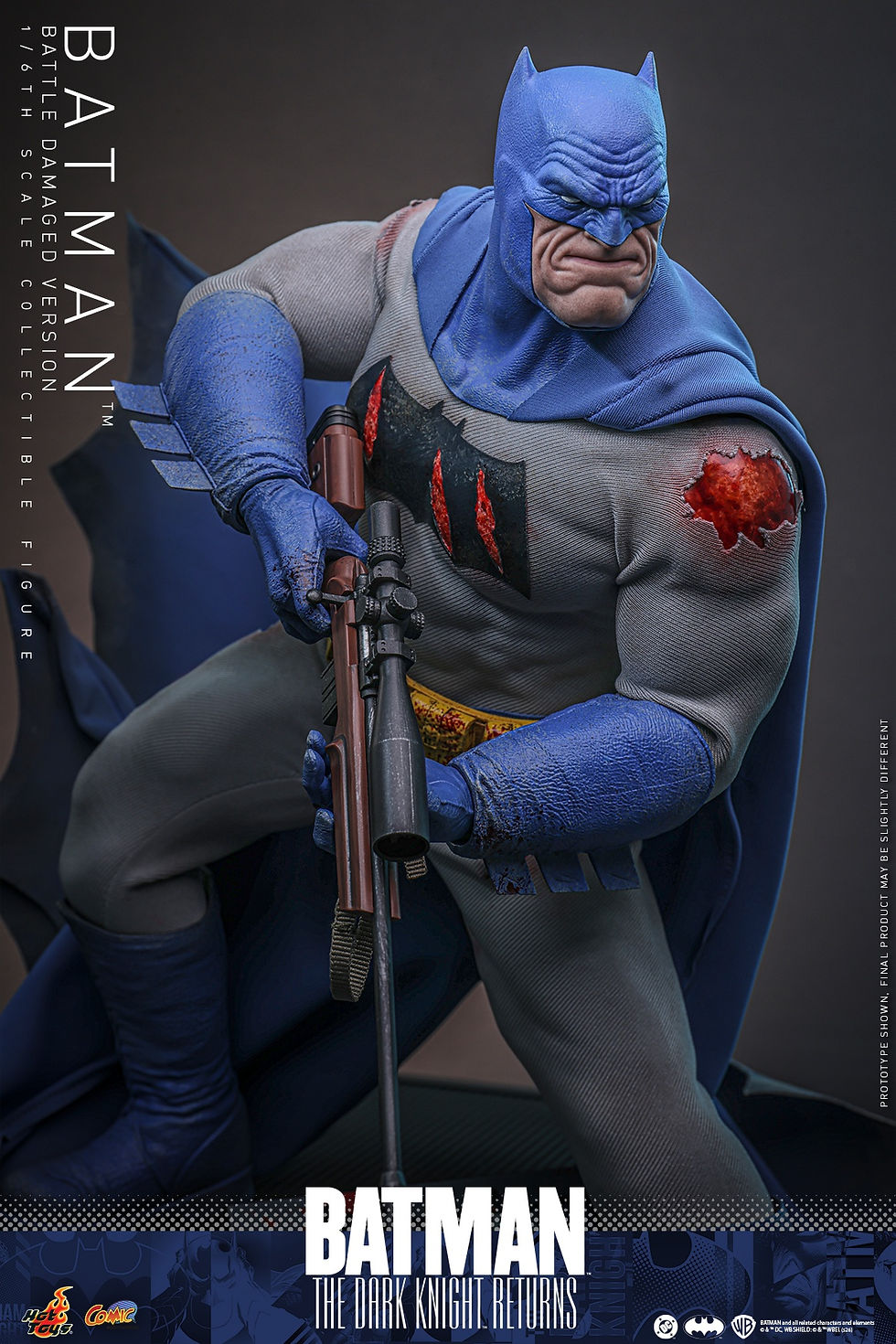 Thumbnail: Batman: The Dark Knight Returns 1/6  Batman Battle Damage  CMS031