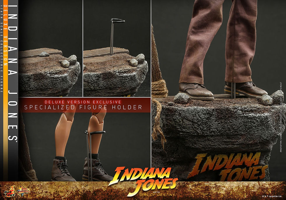 Miniatura: Indiana Jones Movie Masterpiece 1/6 Indiana Jones (Deluxe Version) 30 cm
