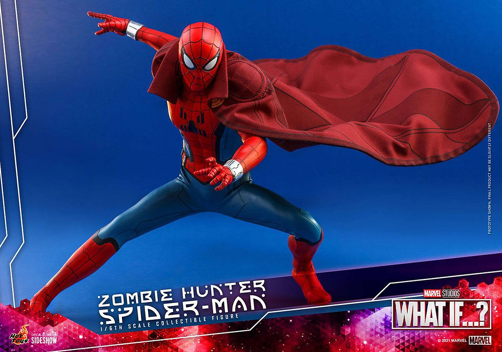Thumbnail: What If...? Action Figure 1/6 Zombie Hunter Spider-Man 30 cm by Hot Toys