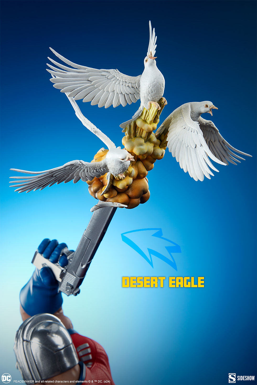 Miniatura: Peacemaker Statue Eat Peace... 57 cm