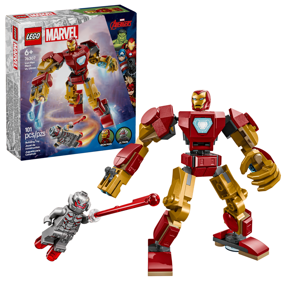 Lego 76307 Marvel - Iron man Mech vsUltron