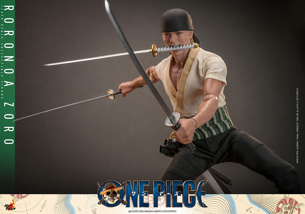 Thumbnail: One Piece (Netflix) Action Figure 1/6 Roronoa Zoro 31 cm