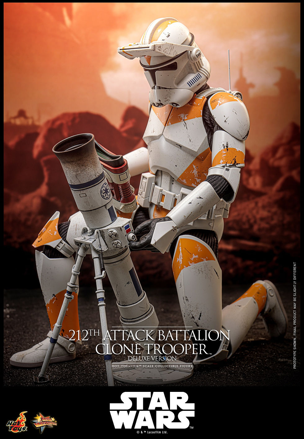 Miniatura: Star Wars: Revenge of the Sith 1/6 212° Attack Battalion Clone Trooper DX MMS852