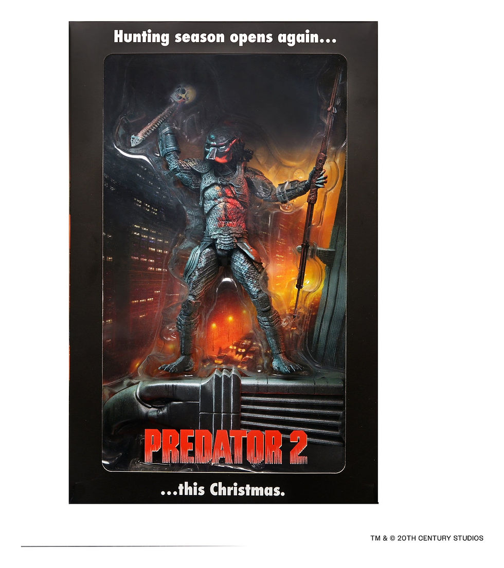 Miniatura: Predator 2 Action Figure City Hunter Poster Series 18 cm