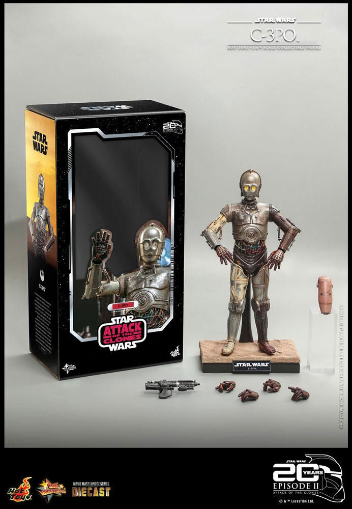 Thumbnail: Star Wars: Episode II Action Figure 1/6 C-3PO 29 cm MMS650