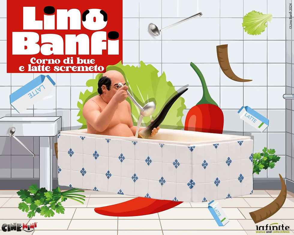 Miniatura: Lino banfi corno di bue e latte scremeto cinemini pvc