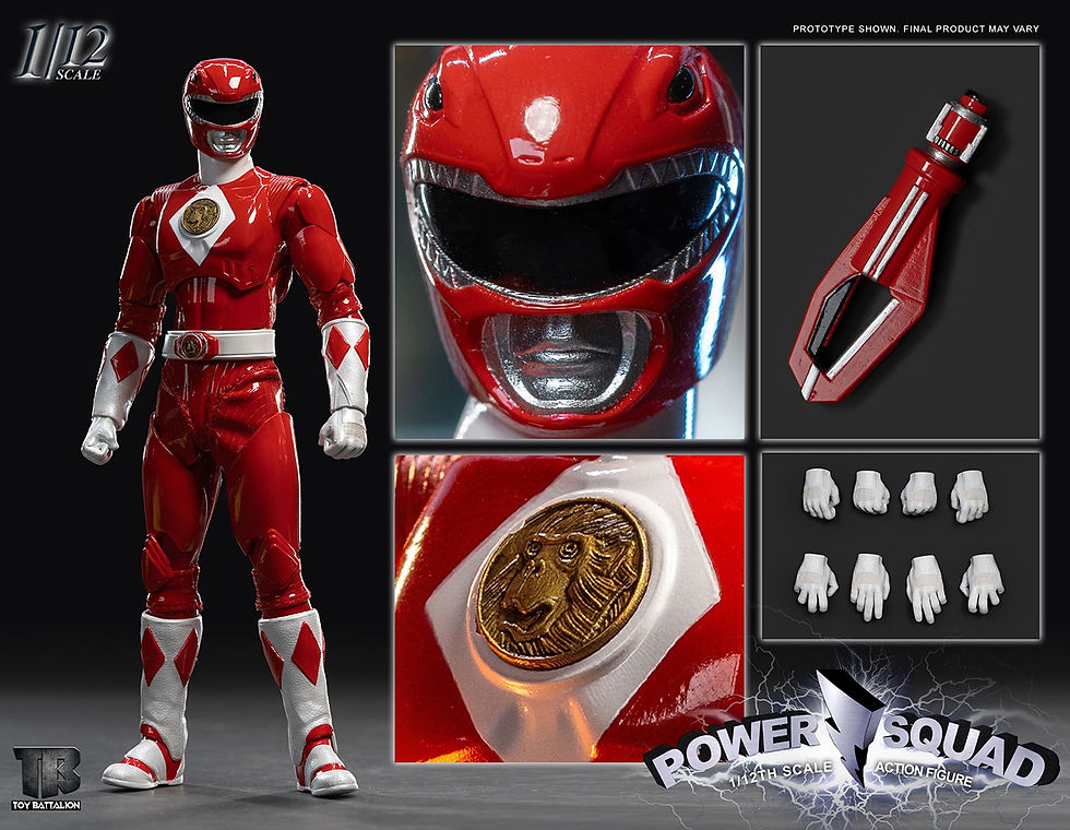 Thumbnail: Toys Battalion 1/12 Power Squad TB020 6 rangers