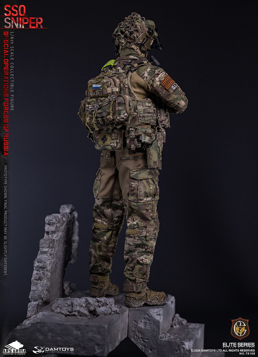 Thumbnail: DAMTOYS Special Operations Forces of Russia 1/6 SSO Sniper NO.78108