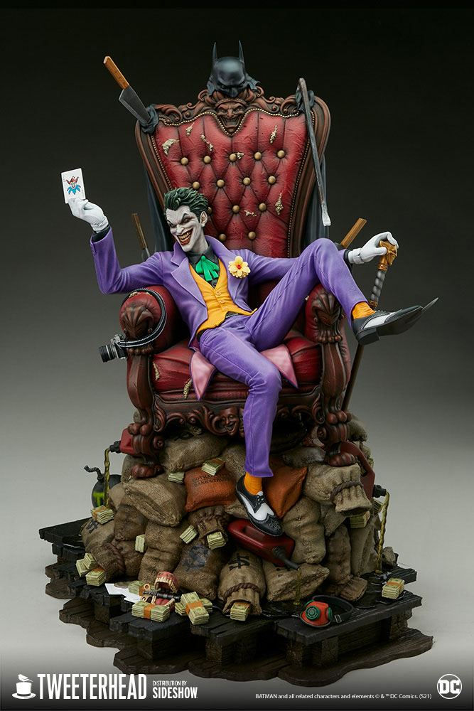 Miniatura: DC Comic Maquette The Joker 52 cm