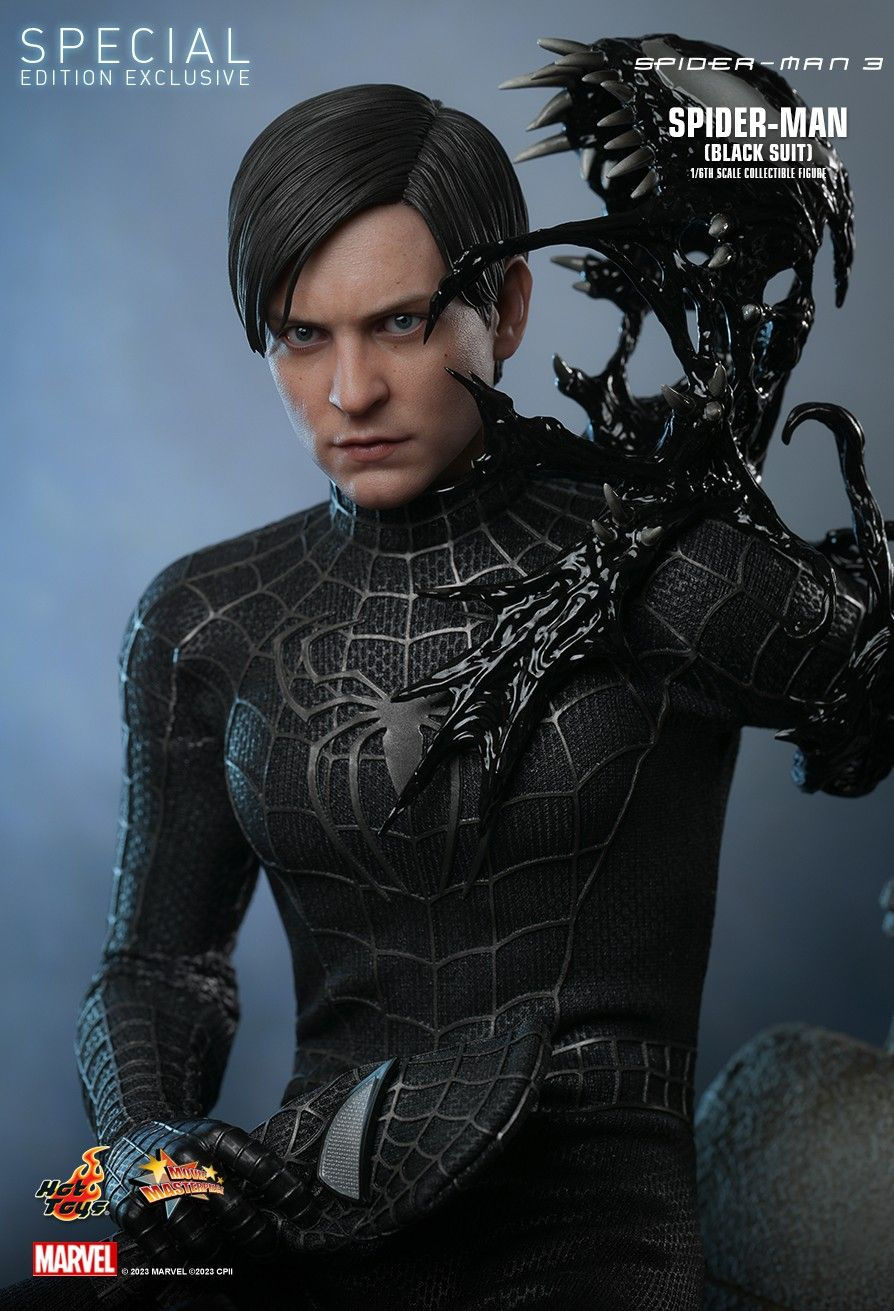 Thumbnail: Spider-man 3  Spider-man (black Suit) 1/6 Regular Edition 30 cm