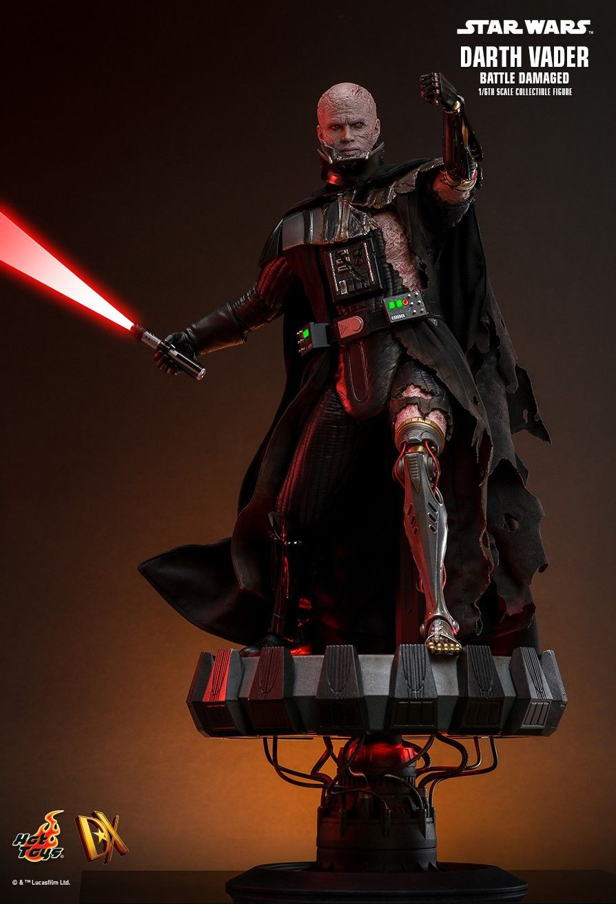 Miniatura: Star Wars Darth Vader 1/6 (Battle Damaged) Normal Version DX44