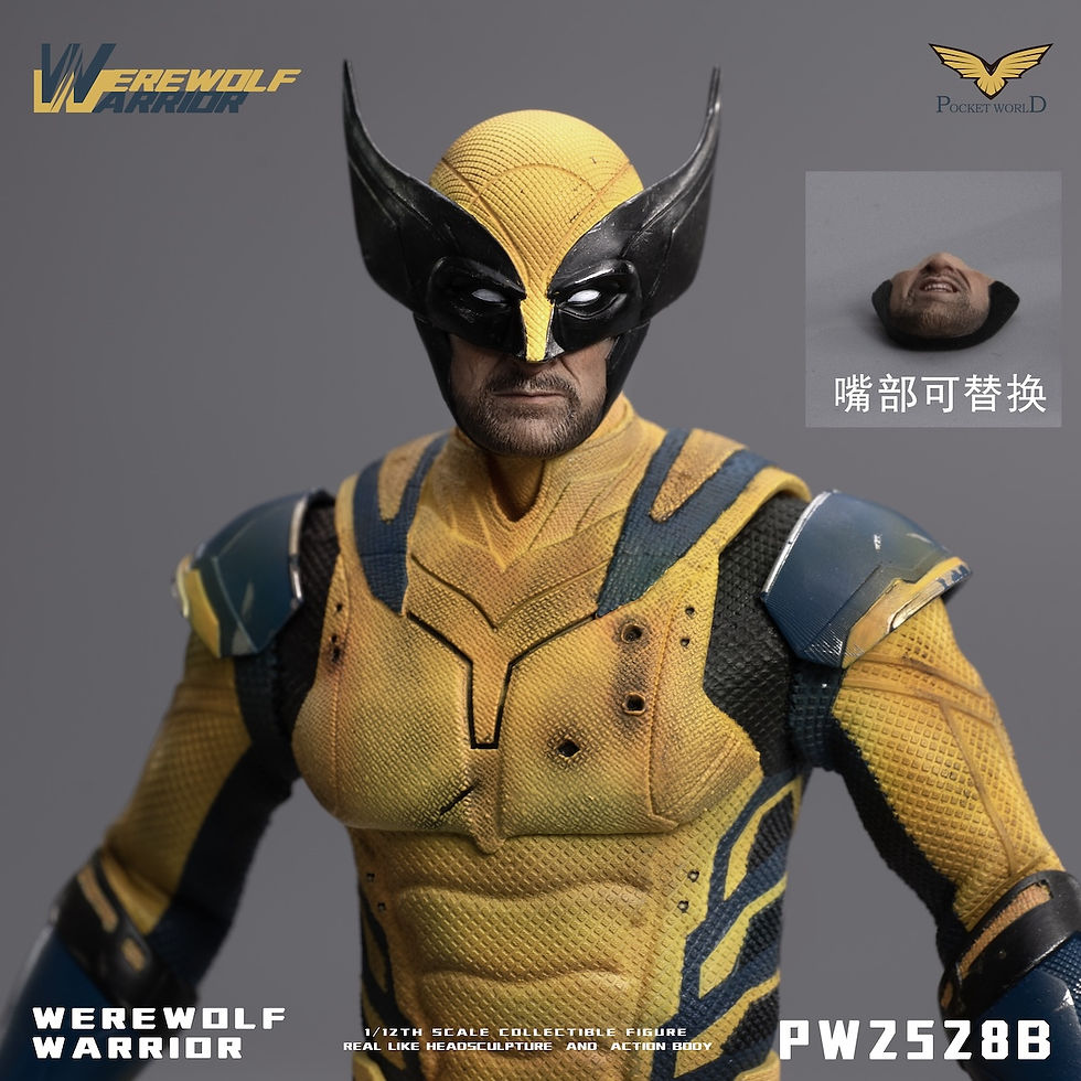 Miniatura: PWToys Warewolf Warrior 1/12 Wolverine PW2528