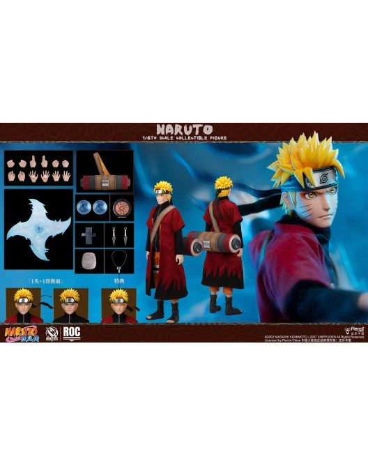 Thumbnail: Rocket Toys Naruto Shippuden 1/6  Naruto Uzumaki Sage Mode ROC-011