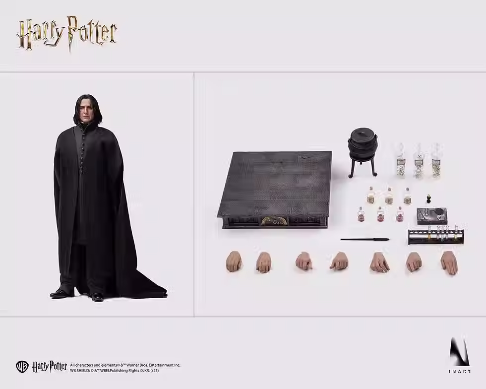 Miniatura: InArt Harry Potter and the Half-blood Prince 1/6 Severus Snape (Piton) Ag-A017