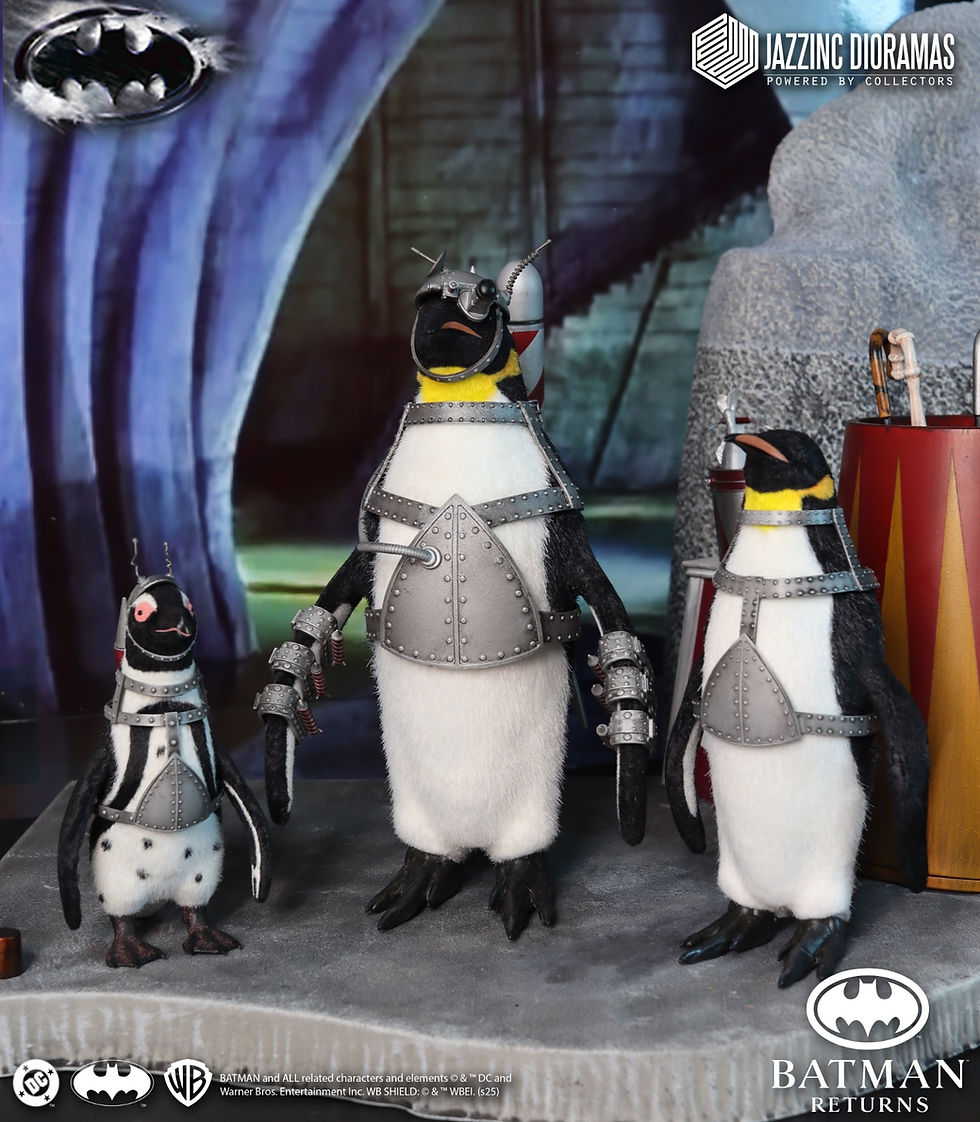 Miniatura: Jazzinc Dioramas Batman Returns 1992 1/6 Penguin Deluxe Double Pack