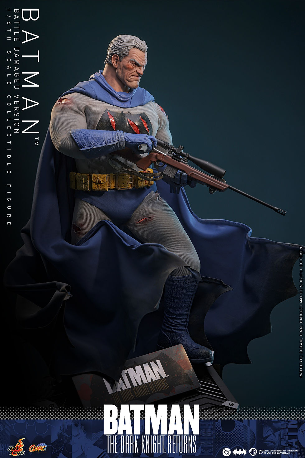 Thumbnail: Batman: The Dark Knight Returns 1/6  Batman Battle Damage  CMS031
