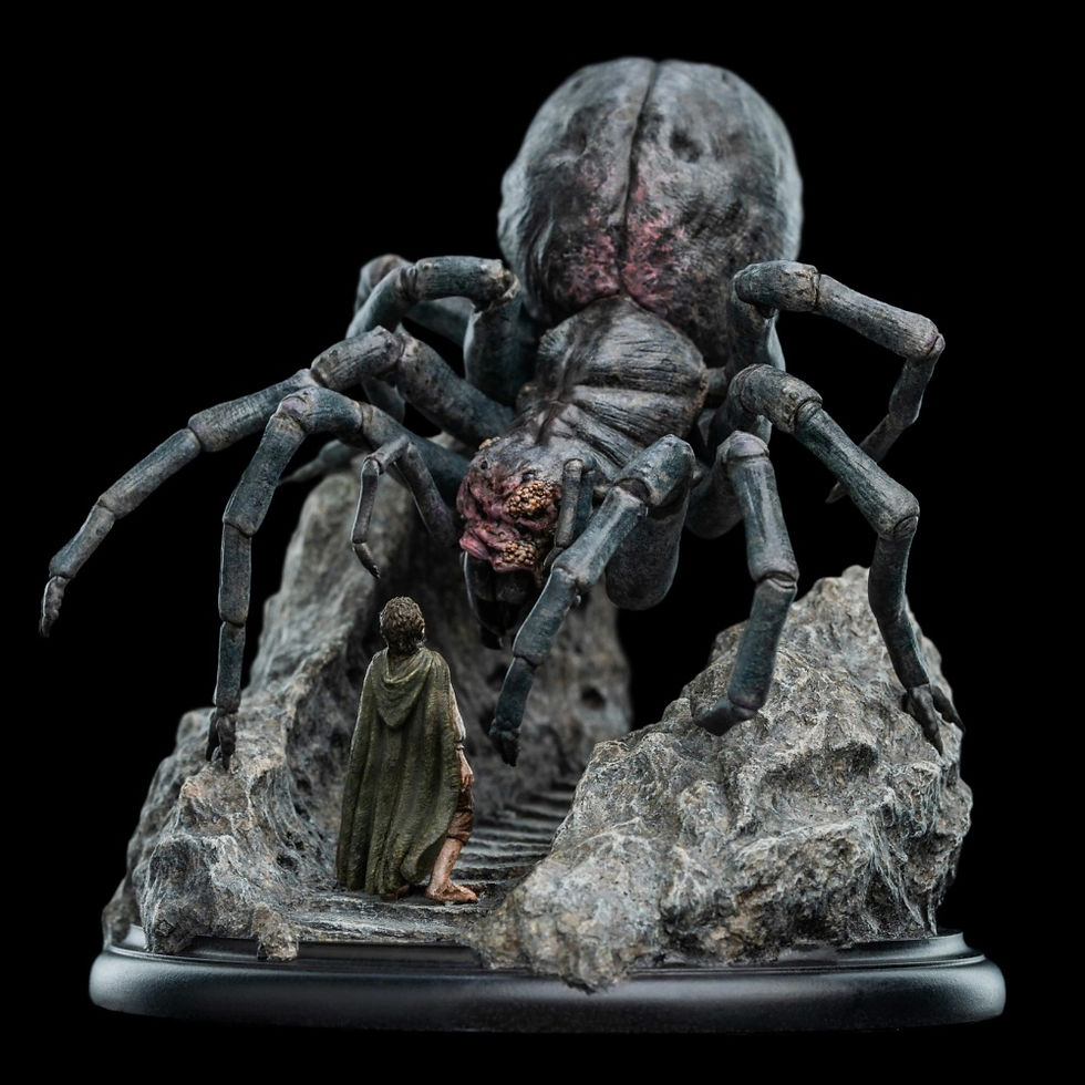 Thumbnail: LOTR Shelob statue diorama 11 cm