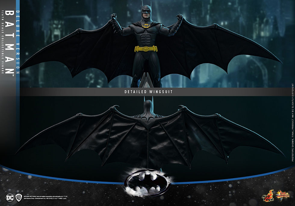 Thumbnail: Batman Returns (1992): Batman 1/6 Deluxe Version MMS770