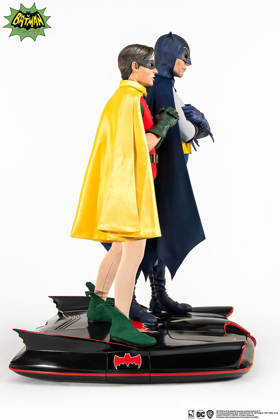 Miniatura: DC Comics Diorama Statue 1/4 Batman & Robin 1966 52 cm