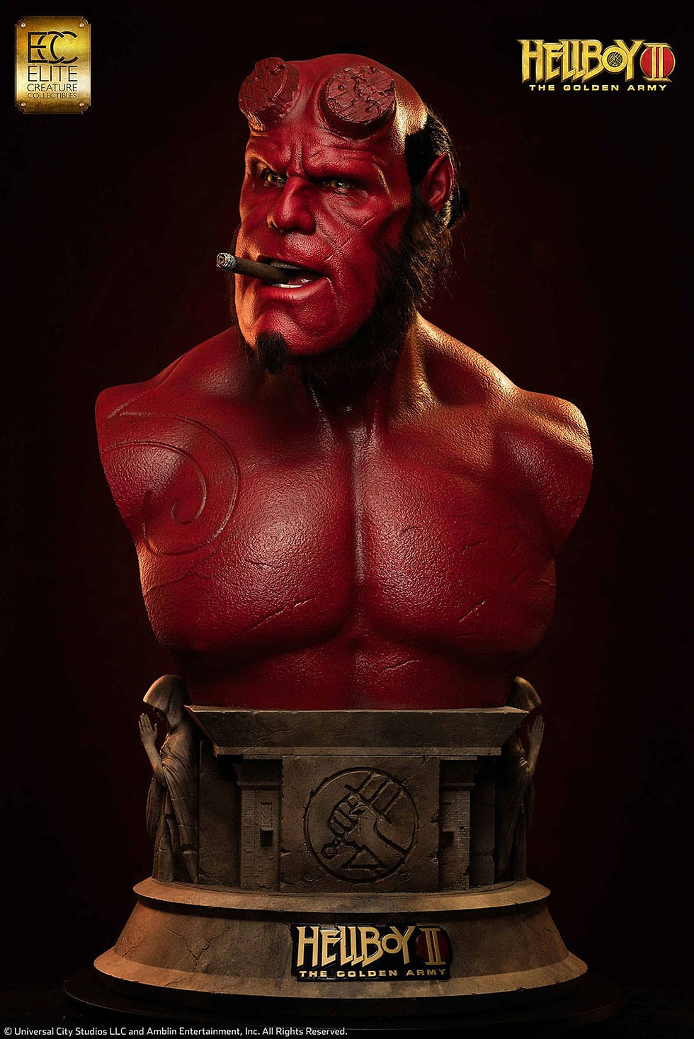 Miniatura: Hellboy Bust 1/1 Hellboy 100 cm