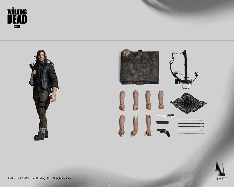 Thumbnail: Inart The Walking Dead S.8 1/6 Daryl Dixon A030