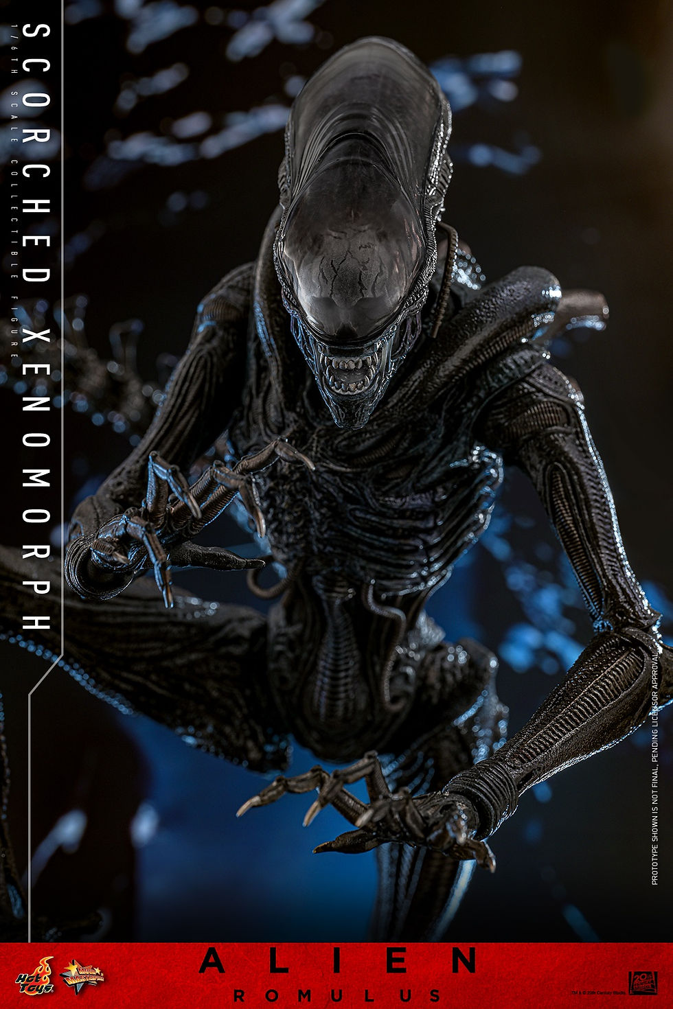 Thumbnail: Alien Romulus: 1/6 Scorched Xenomorph MMS784