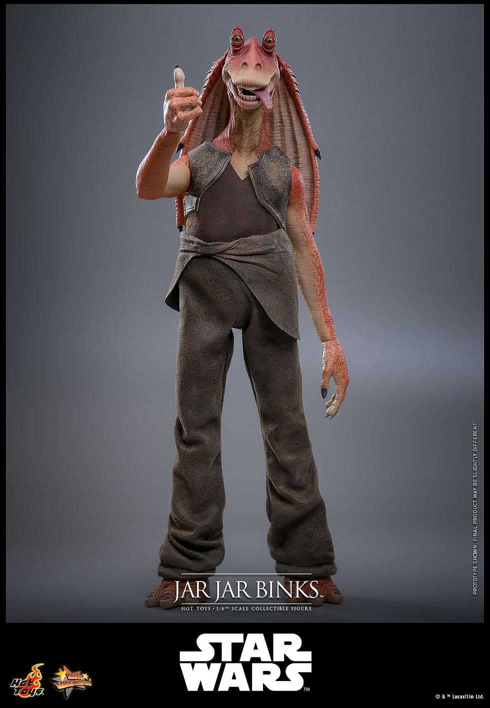 Miniatura: Star Wars: The Phantom Menace 1/6 Jar Jar Binks MMS807