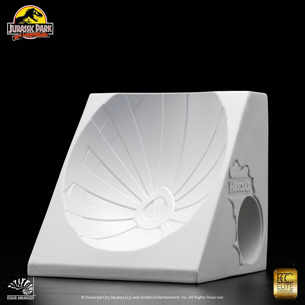 Miniatura: Jurassic Park ECC Elite Creature Line Statue Hadrosaur Egg Hatching 13 cm